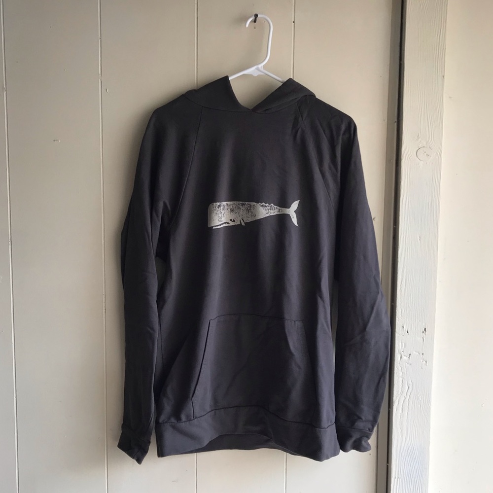 M’s Large Mollusk Old Whale Hoodie